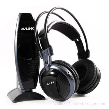 VHF Wireless Headphone with Stereo Audio Mode and 100m Effective Range